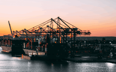 Zugaufschreibung im Hafen